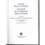 Časopis Maćicy Serbskeje  II. Band