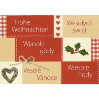 Zbožopřejna karta • Wjesołe hody / wjasołe gódy