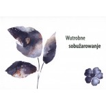 Žarowanska karta • Wutrobne sobužarowanje • akwarel rostlina