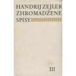 Zejler III, Lyrika - Zhromadźene spisy 