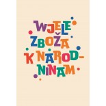 Zbožopřejna karta • Wjele zboža k narodninam 