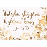 Zbožopřejna karta • Wutrobne zbožopřeća k złotemu kwasej