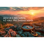 Zbožopřejna karta • Njech je ći Bóh kompas