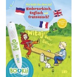 Wie heißt das denn auf Niedersorbisch, Englisch und Französisch?  • za słuchopisak BOOKii/für den Hörstift BOOKii